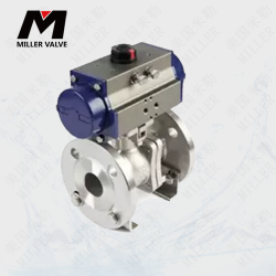 進口氣動高壓對焊球閥