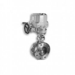 進口電動法蘭硬密封蝶閥