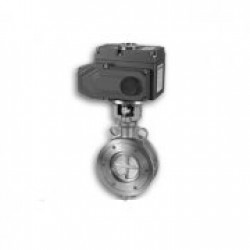 進(jìn)口電動(dòng)對(duì)夾式硬密封蝶閥