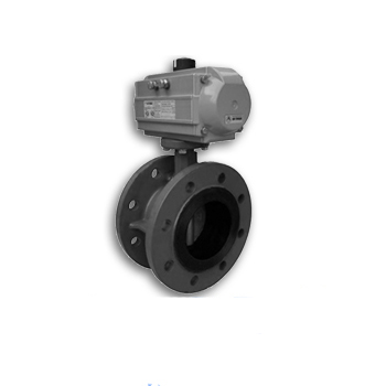 進口法蘭氣動蝶閥