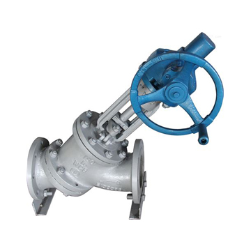 進口傘齒輪Y型料漿閥