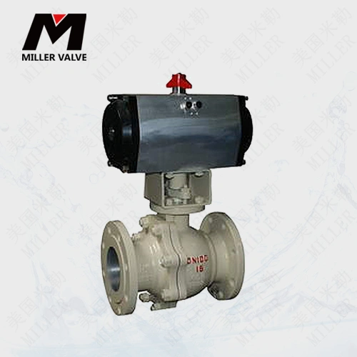 進口襯氟O型切斷球閥