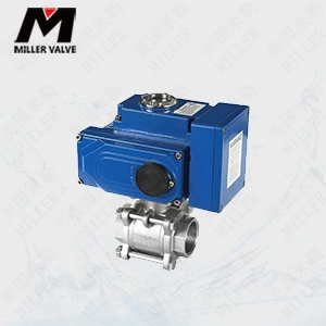 進口電動內螺紋球閥