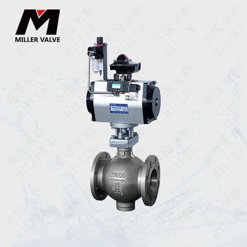 進(jìn)口氣動(dòng)偏心半球閥