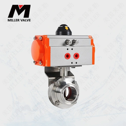 進口氣動衛(wèi)生級蝶閥